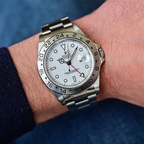 rolex explorer 2 white gold|rolex explorer 2 polar 40mm.